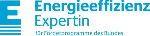 Logo Energieeffizienz-Experte für Förderprogramme des Bundes – eingetragen in der Liste der Energieeffizienzexperten