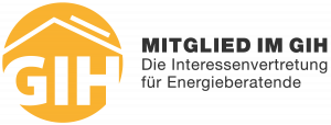 Logo Mitglied im GIH – Interessenvertretung für Energieberatende